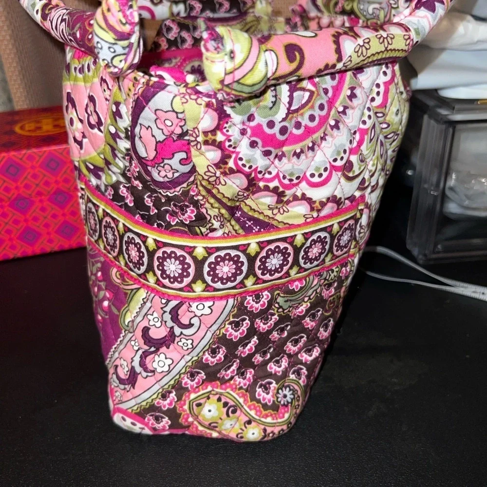 Vera Bradley Fuchsia and Plum Floral Design